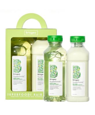 2-Pc. Superfoods Matcha, Apple + Kale Replenishing Shampoo and Conditioner Duo