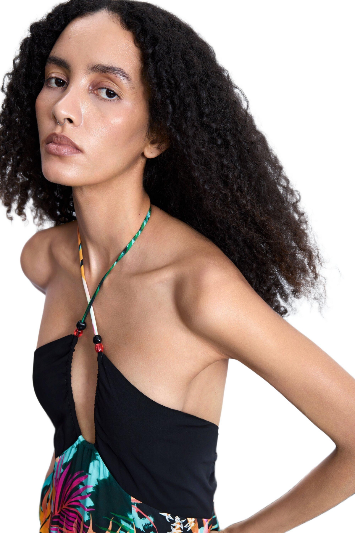 Desigual Women's Long tropical dress