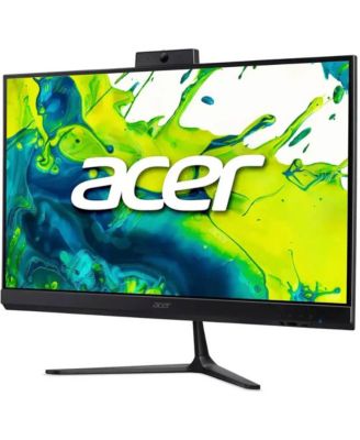 24" All-in-One Desktop Intel Core i3 1305U 8GB RAM Intel UHD Graphics 512GB SSD Windows 11 Home Full HD IPS 120Hz - Black