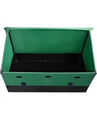 150 Gallon Waterproof PE Tarpaulin Outdoor Storage Box for Garden and Poolside
