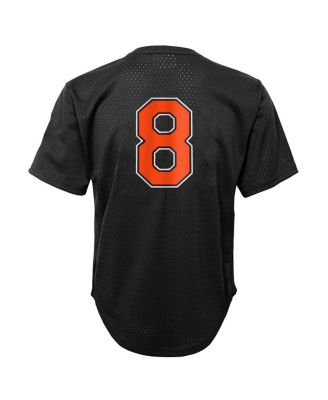 Toddler&nbsp;Cal Ripken Jr. Black Baltimore Orioles Throwback Mesh Batting Practice Jersey