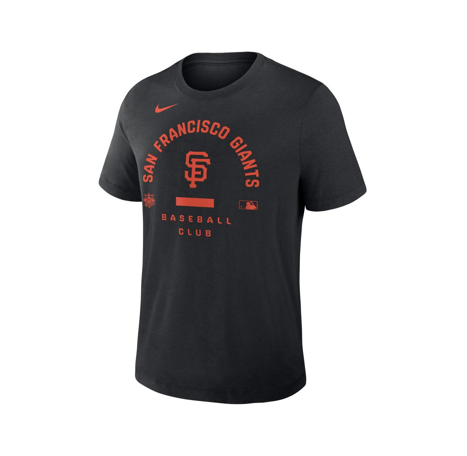 Men's Black San Francisco Giants Authentic Collection Early Work Tri-Blend Dri-FIT T-Shirt