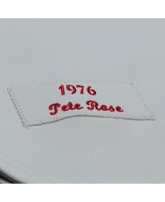 Men's Pete Rose Gray Cincinnati Reds 1976 Authentic Jersey