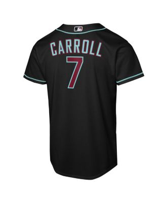Big Boys and Girls Corbin Carroll Black Arizona Diamondbacks Alternate Replica Jersey
