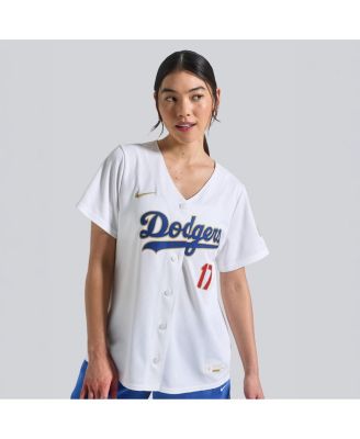 Women's Shohei Ohtani White Los Angeles Dodgers 2026 Gold Collection Stadium Jersey
