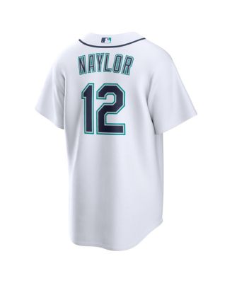 Men's Josh Naylor White Seattle Mariners Home Replica Jersey