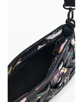 Women's Small braided collage bag