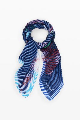 Women's Rectangular bluestrip scarf