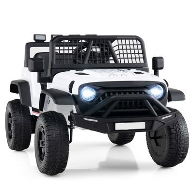 24V Electric Ride On Car for Kids with Parent Remote, Music and Lights