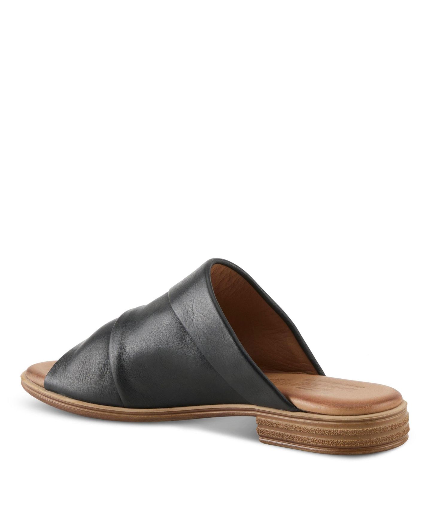 Женские сандалии Spring Step Jaleel Flat Sandal with Adjustable Strap, цвет: Чёрный — фото 7