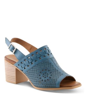 Women s Sunela Slingback Sandal with Laser-cut Style and Comfort