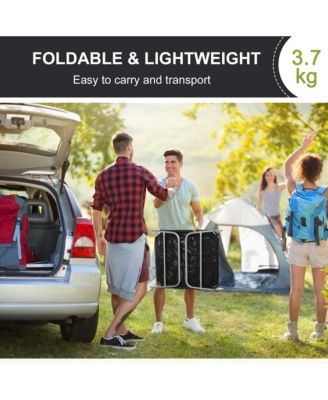 Mesh Outdoor Reclining Lounge Chair Lightweight and Portable,