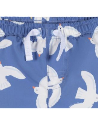 Toddler Boys 2-Piece Rashguard and Trunks Set