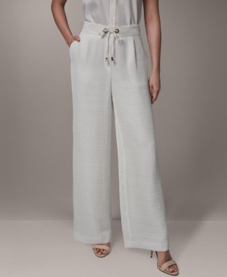Women's Ripple Wide-Leg Pants, Regular & Petite
