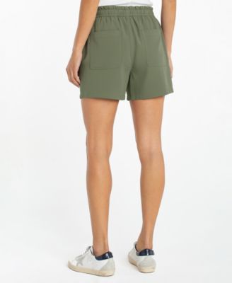 Mid-Rise Pull-On Shorts
