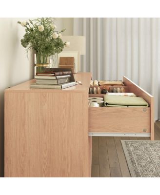 9 Drawer Wood Dresser/TV Stand