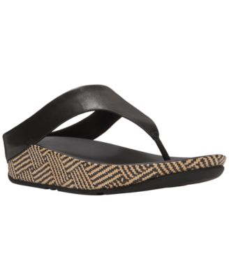 Women's Lulu Lux Graphic-Weave Wedge Heel Sandals