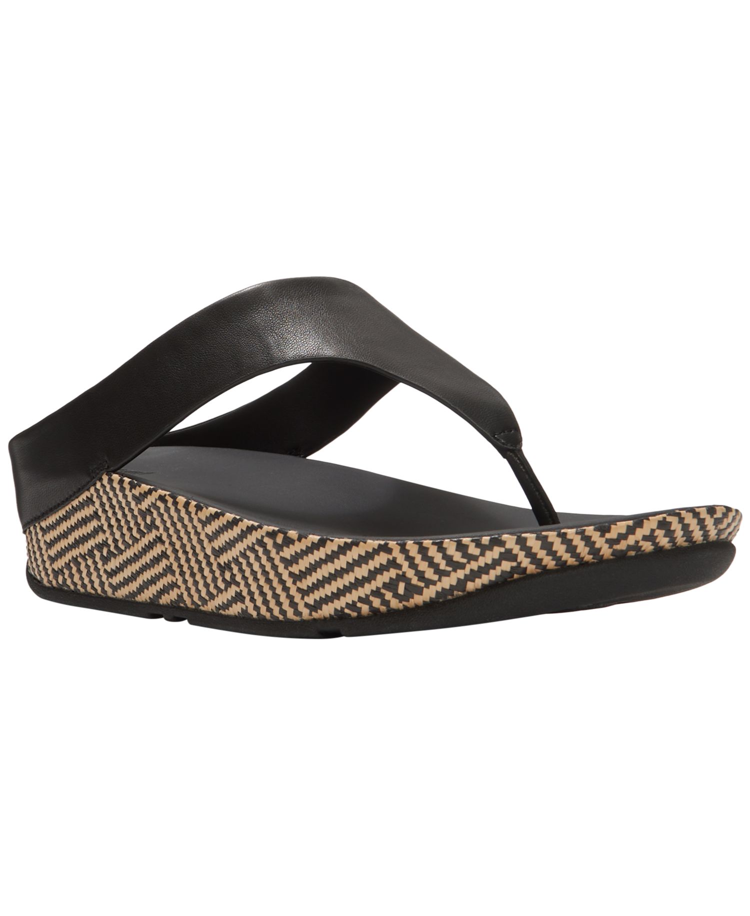 Women's Lulu Lux Graphic-Weave Wedge Heel Sandals