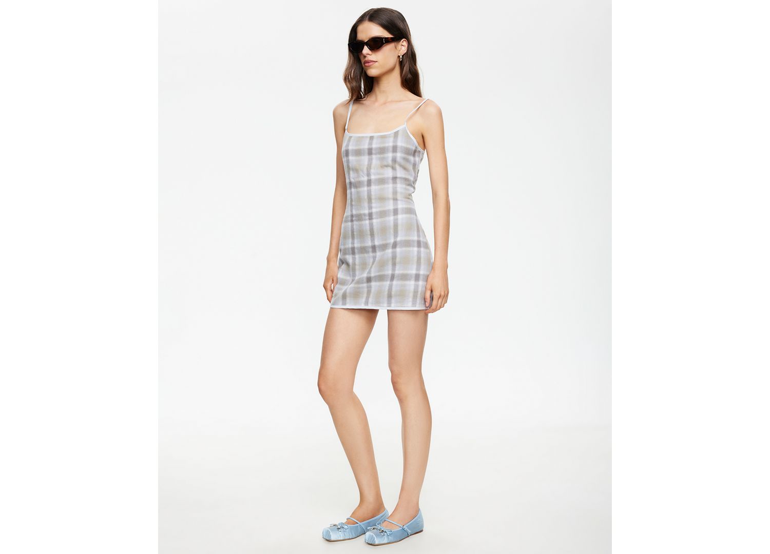 Women's Voyage Scoop Neck Cotton Mini Dress