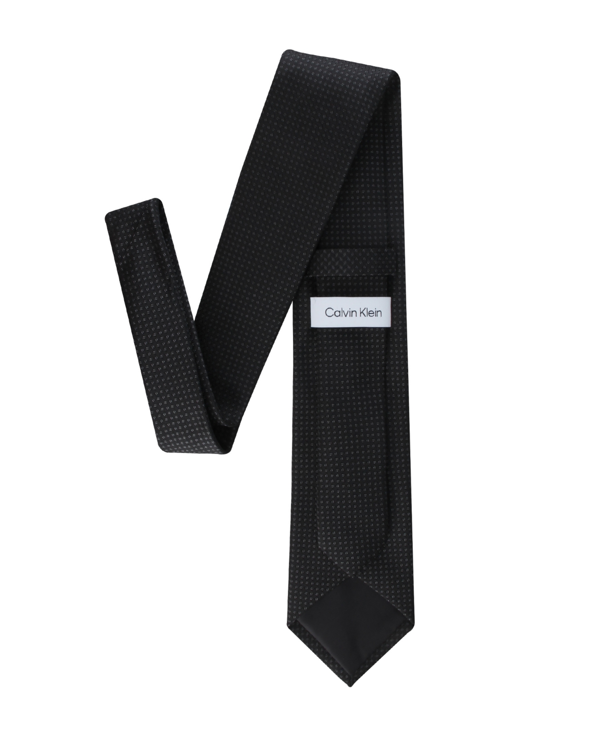 Calvin Klein Men's Chaves Solid Unsolid Classic Tie