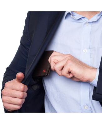 Men's Connor Executive Bifold Wallet | Business Passcase for Men | Premium Leather | Dual ID Windows | RFID Blocking | Gift Box Included