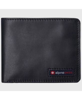 Men's Connor Executive Bifold Wallet | Business Passcase for Men | Premium Leather | Dual ID Windows | RFID Blocking | Gift Box Included