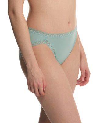 Women's Bliss Lace-Trim Cotton French-Cut Brief Underwear 152058