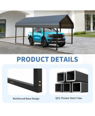 10x20 ft. Stainless Steel Carport Shelter