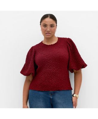 Women's Chrissie Balloon Sleeve Top
