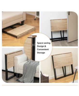  Space-saving Folding Computer Desk for Home Office