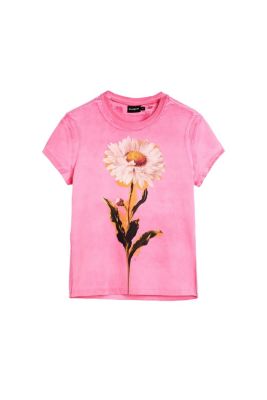 Women's Fitted daisy T-shirt