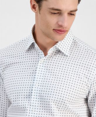 Men's Athletic Fit Dress Shirts | Macy's