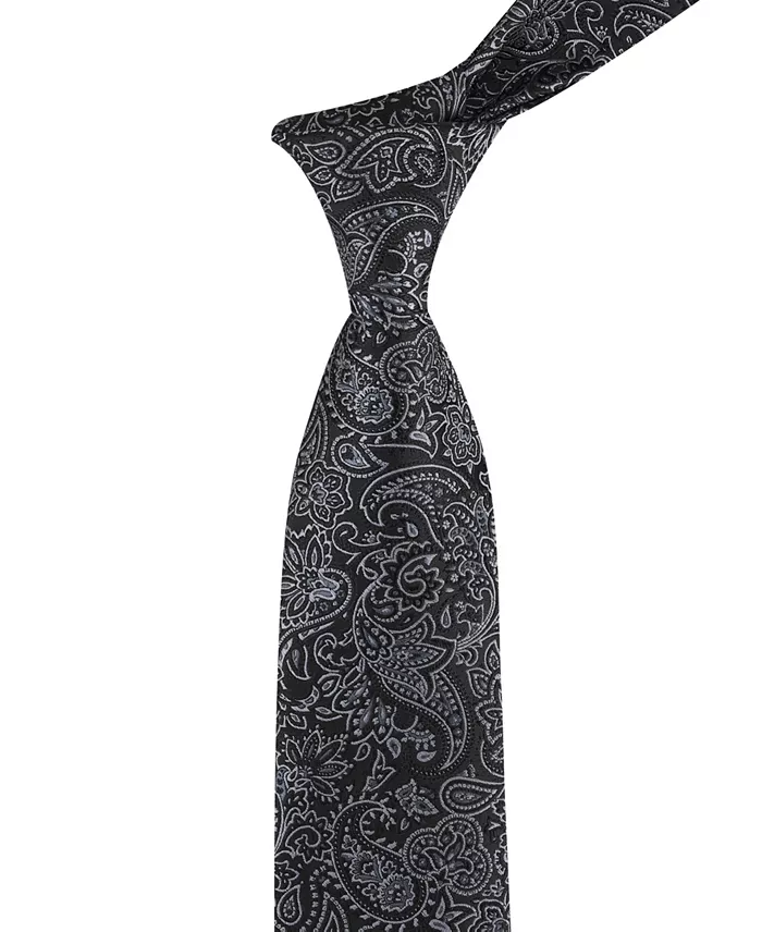 Men's Maxfield Paisley Pattern Tie - thumbnail 5