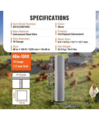 Hardware Cloth Galvanized Wire Mesh for Chicken Fencing