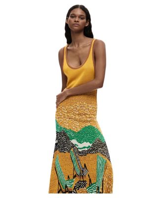 Women's Jacquard Strap Dress