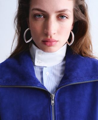 Selection Women's Oversized Suede Jacket