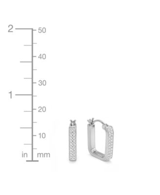 Gold Plated 2-Piece Click Top Hoop Earrings Set