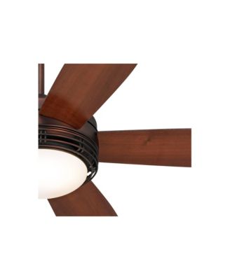 60" Province Bronze LED Fan with 24-In Rod for 12-Ft Ceiling