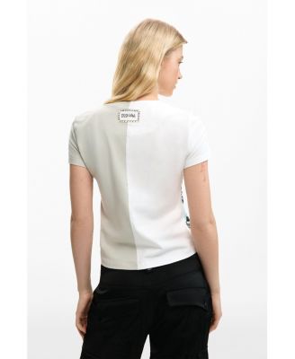 Women's Mickey and Minnie Mouse Kiss T-Shirt