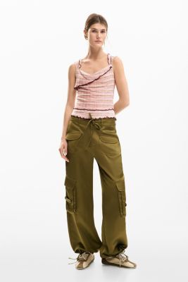 Women's Layered Trimmed T-Shirt