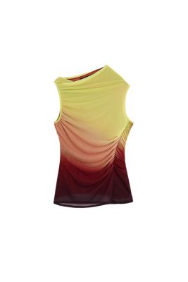 Women's Draped asymmetrical top