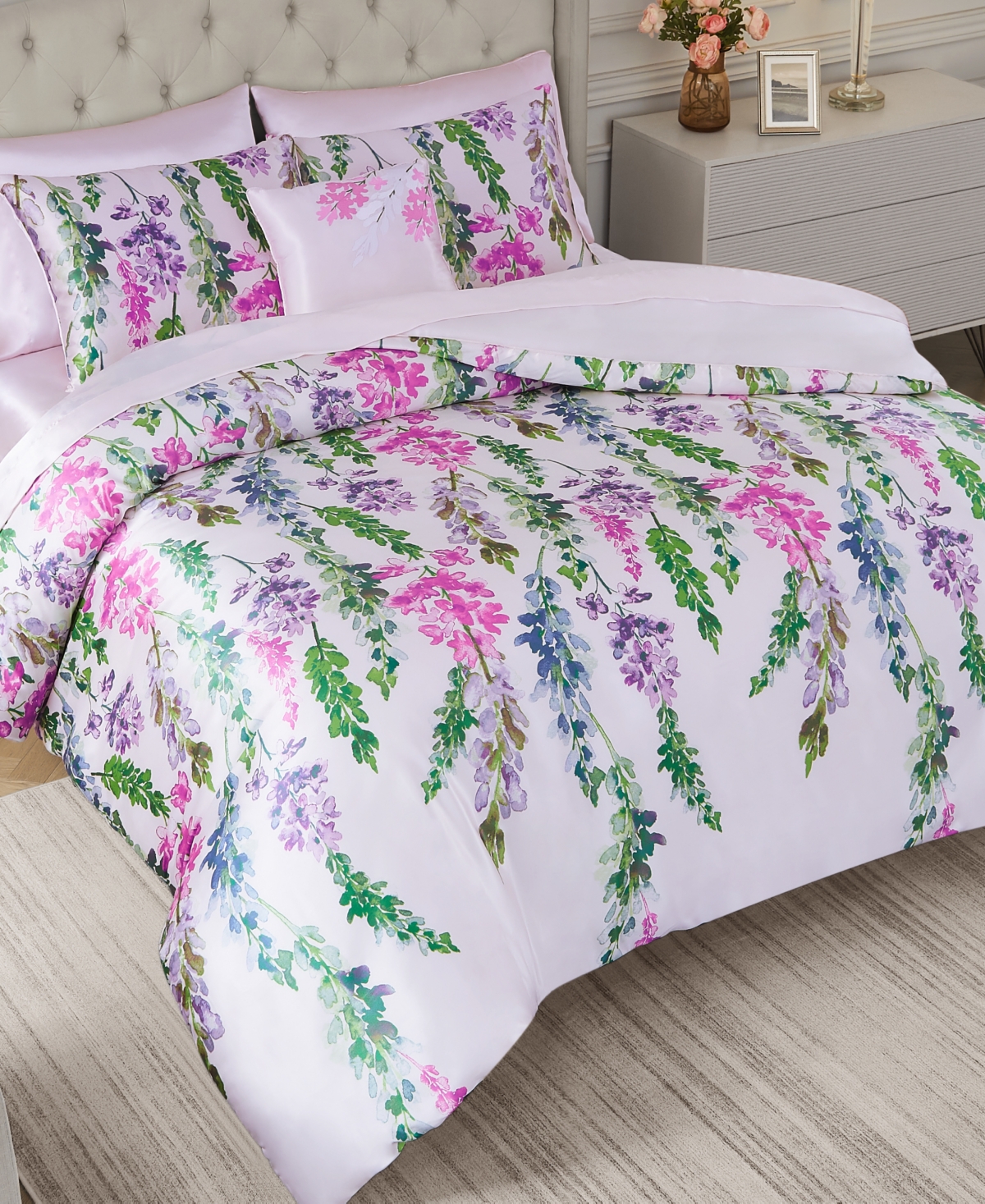 Bcbg Satin Nolita Comforter Set 8-Pc. Bed in a Bag