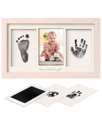 Inkless Baby Hand And Footprint Kit Frame, Mess Free Baby Picture Frame for Newborn