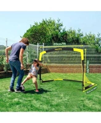 7'x5' Soccer Goal Net with Agility Ladder 12 Rung 20 FT Speed Training