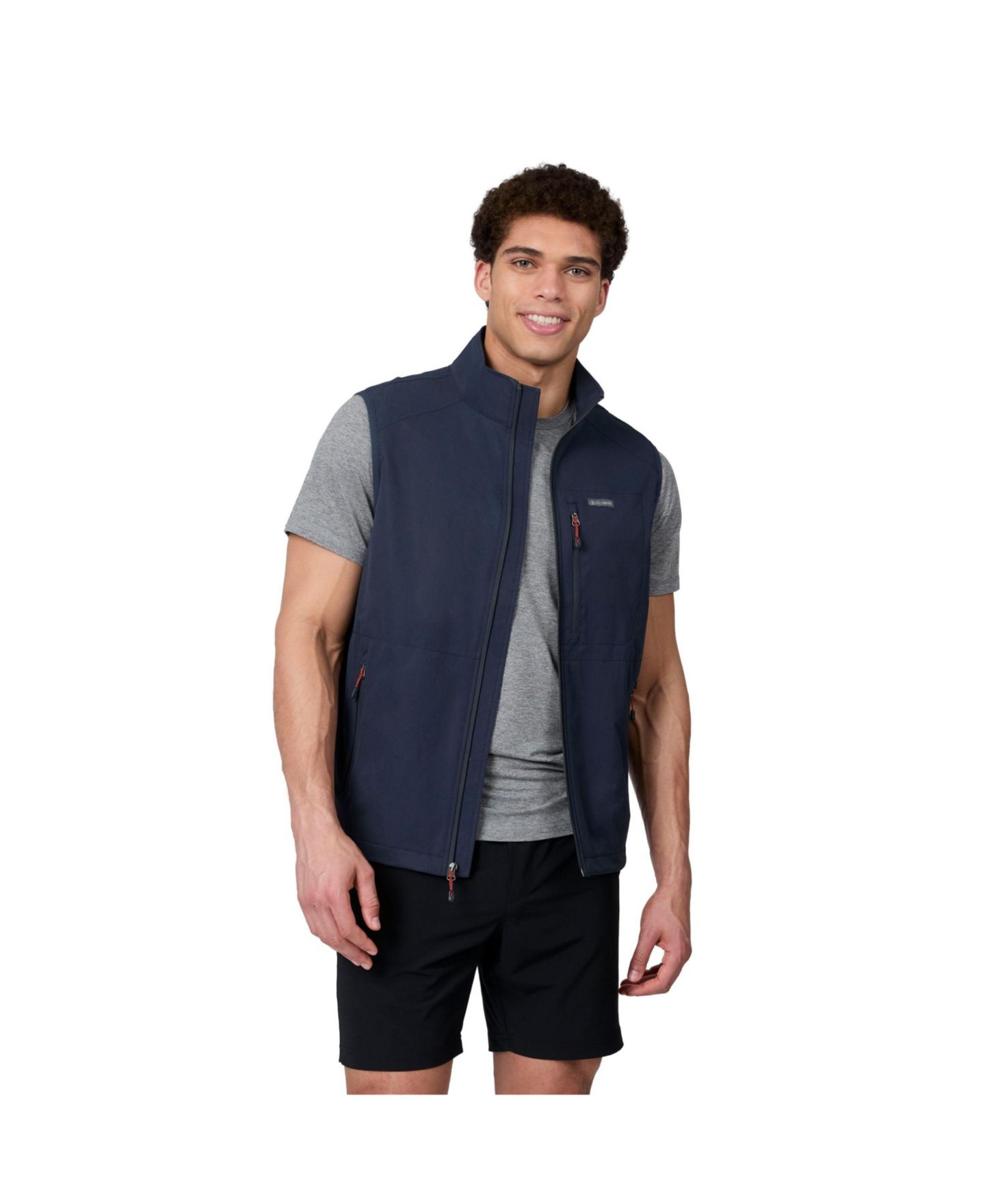 Мужской жилет Free Country Stretch Rip Stop Adventure Vest, цвет: Storm — фото 4