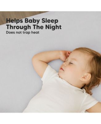 Mini Crib Sheets for Baby Girls, Boys, 2-Pack Soothe Pack and Play Sheets Fitted, Pack N Play Mattress Sheet