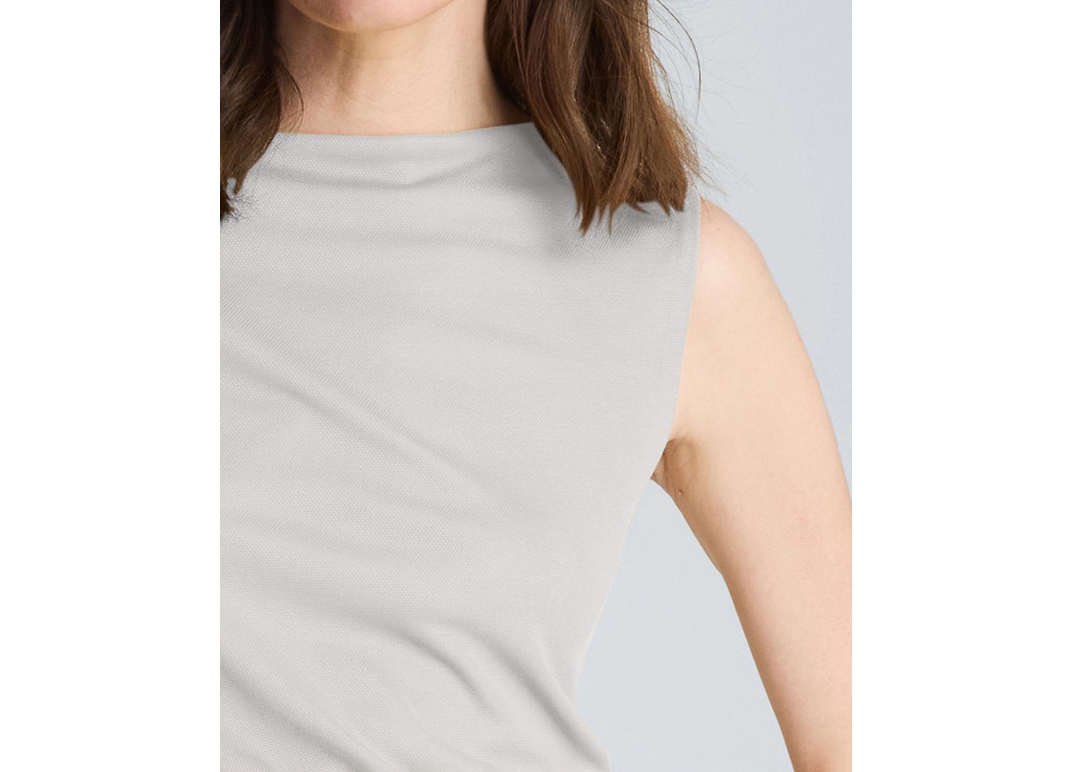 Women's Ruched Sleeveless Mini Dress