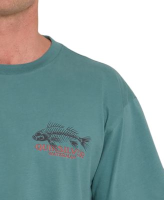 Quiksilver Men's Short-Sleeve Fish Bones T-Shirt