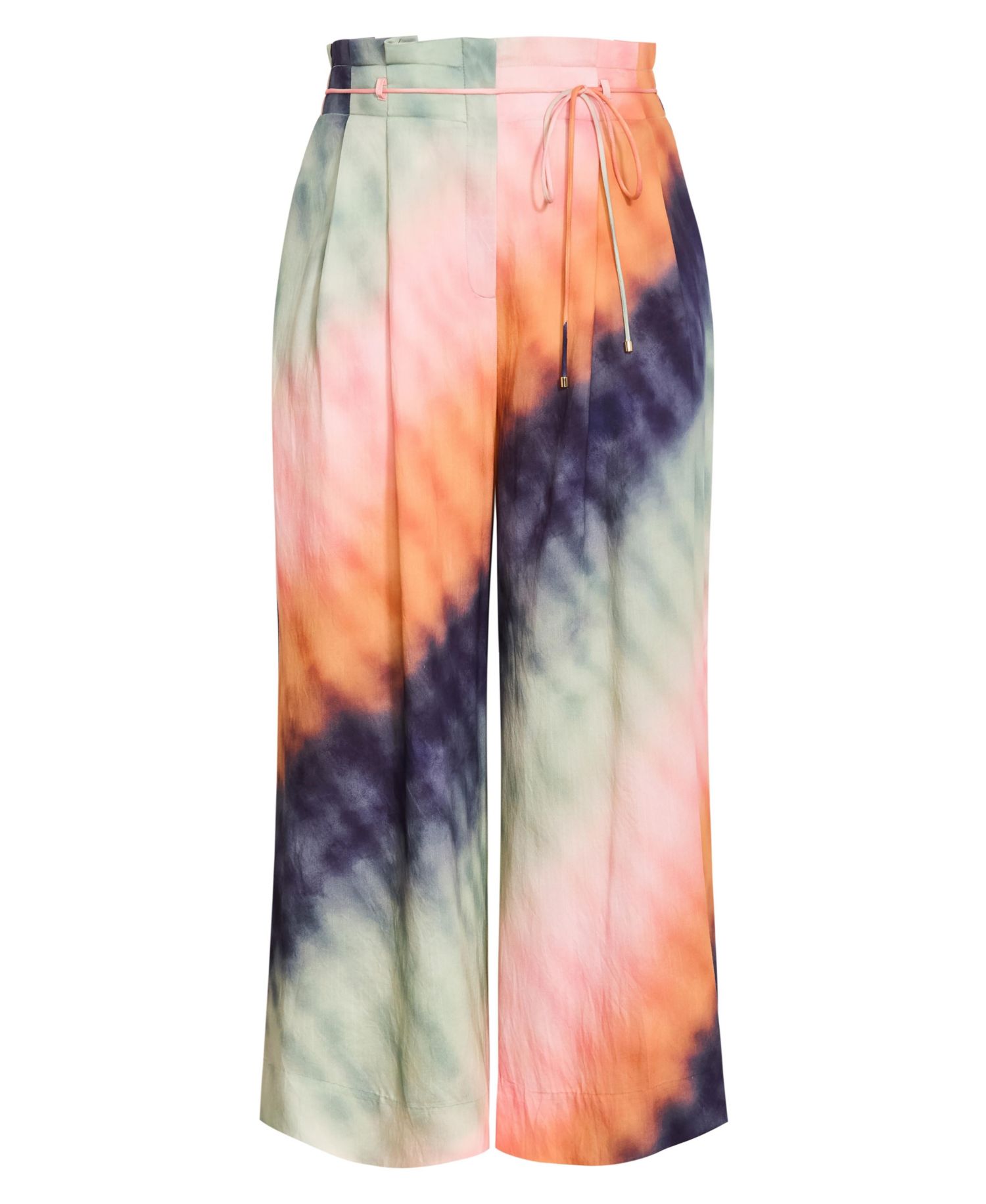 Women's Sunset Ombre Print Wide Leg Pant