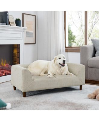 Modern Pet Sofa Bed with Armrests and Backrest for Medium and Small Breeds